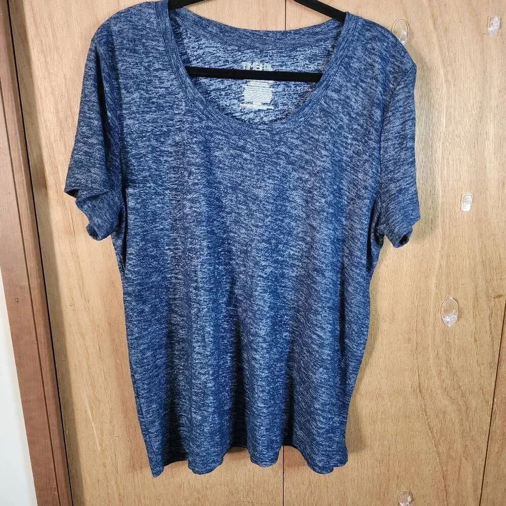 Lot of 3 Time and Tru Crew Neck Tshirts Short Sleeve Semi Fitted NWT Size XL - Picture 2 of 9